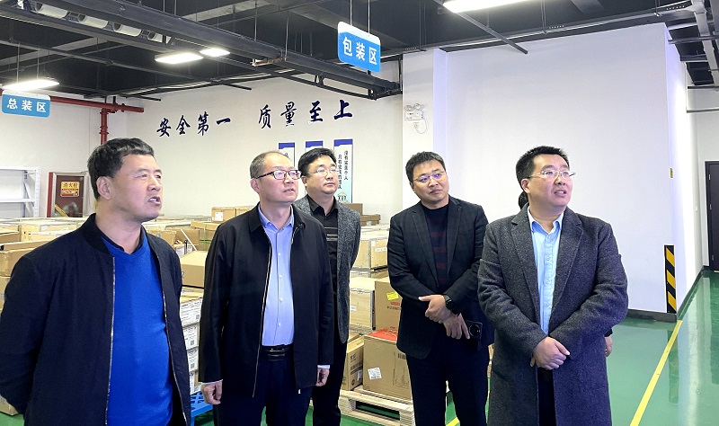 陜煤集團安全監(jiān)察部總經(jīng)理王西才一行到智引公司調(diào)研指導(dǎo)工作