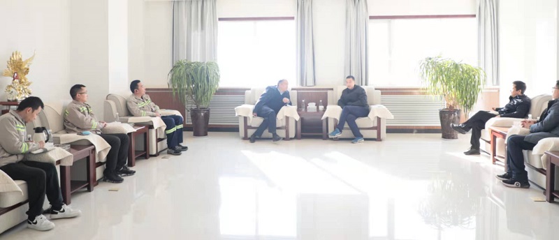 富平縣委常委、紀(jì)委書記雷丁林到富平公司督導(dǎo)檢查疫情工作