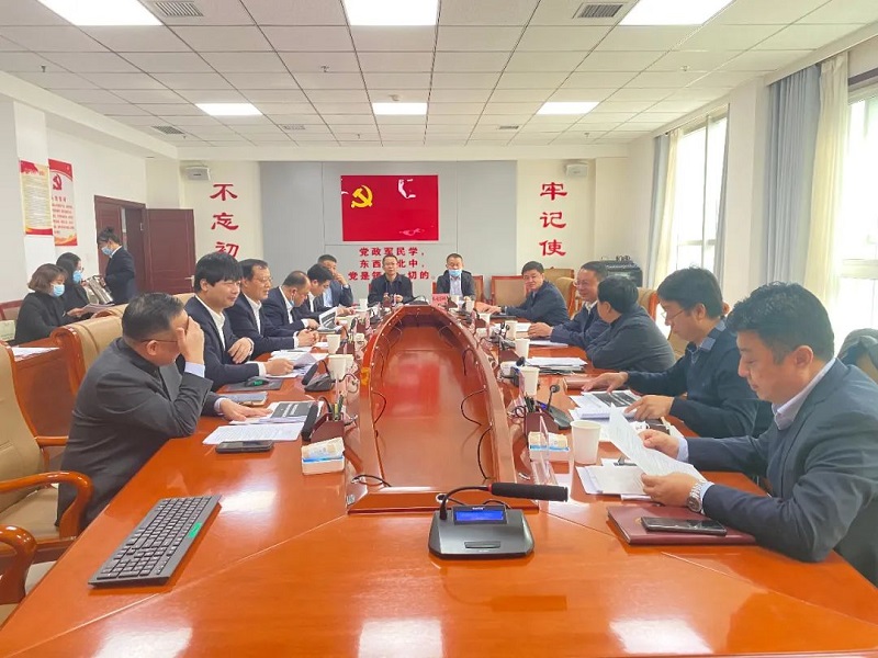 陜西建材科技集團(tuán)黨委書記、董事長張超暉帶隊(duì)赴榆林開展綜合固廢利用交流座談