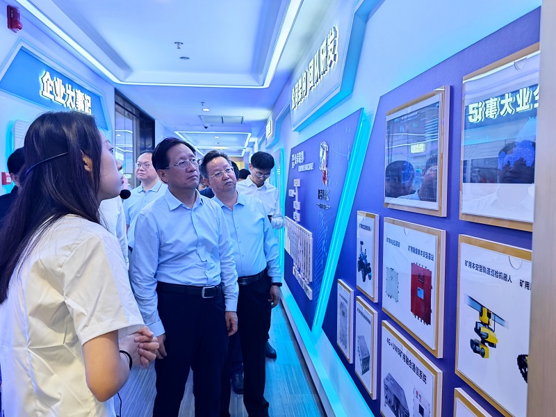 陜西省政協(xié)副主席孫科一行到智引公司考察調研